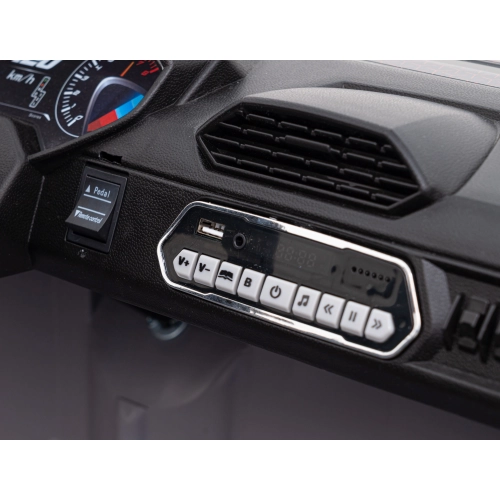 Buggy Racing 5 pojazd 2x200W szary na akumulator JS3168.SZA